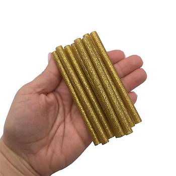 Mhr Mumu Simli ubuk Scak Tutkal 7mm x 10cm 12 li Gold Renk