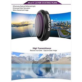 DJI Mavic 2 Zoom Kamera Lens Filtre ND64PL Nötr Yoğunluk Polarize