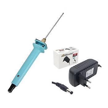 Strafor Kpk Kesme Kalemi 10 cm Scak Tel Elektrikli + EU Adaptr