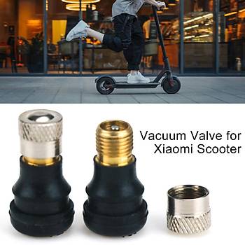 M365/Pro Elektrikli Scooter İçin Tubeless Lastik Valfi 2 Adet