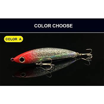 PROFISHER 2 li Set Soft Silikon Ar Kurun Simli Yapay Balk Yem 8,5cm 14gr