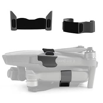 DJI Mavic Air 2 Pervane Tutucu Silikon Kelepçe Gövde Koruma 