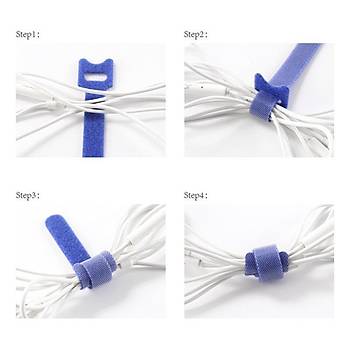 T Tipi Naylon Kablo Ba�lar� 2*6 Renk 1,2cm*15cm Cat Head