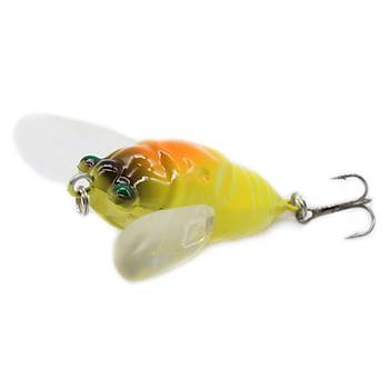 PROFISHER 5 Renk Set 2 Kanca Sahte Bal�k Yem 6 gr 5 cm Cicada