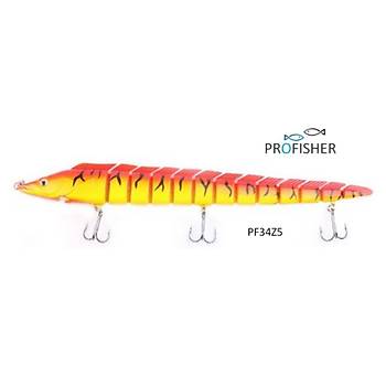 Profisher 13 Eklem Z4 Zargana Sert Sahte Lüfer Yemi 46 gr 23 cm