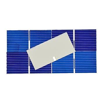 100 Adet Güneþ Paneli Solars Hücre 0.5 V 0,12W 39X19mm Mini