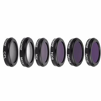 DJI Mavic 2 Zoom Lens Filtre 6 lı Set MCUV PL ND4 ND8 ND16 ND32