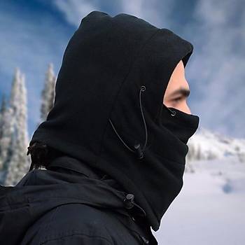 Rzgar Geirmez Termal Polar Yz ve Boyun Maskesi