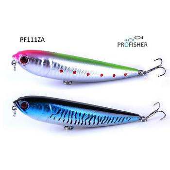 PROFISHER 2 Adet Set 2 Kanca Sahte Balık Yem 21 gr 11,5 cm A Bolt 