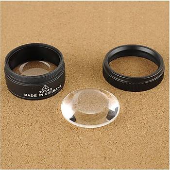 30X40 Optik Metal Büyüteç Çift Cam Zeiss Lens Alman Profesyonel Ürün 