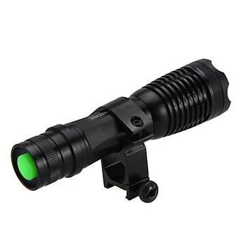 10W 940nm IR Led Gece Görüş Kızılötesi Odaklanabilir Taktik El Feneri Avcılık 