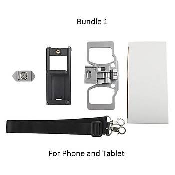 DJI Mavic 2 Zoom Kumanda Tablet Telefon Tutucu Klips Metal 10 in