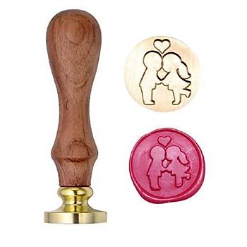 Mektup Damga Mühürü Öpücük Kiss + 30 Mühür Mumu + Eritme Kaşığı