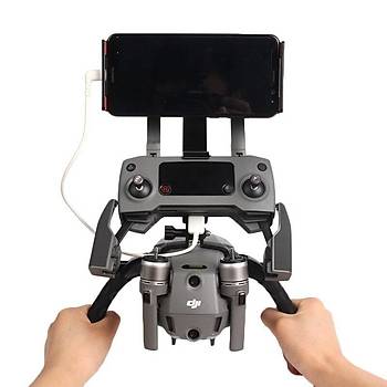 DJI Mavic 2 Zoom İçin El Gimbal Stabilizatör Kiti Destek Tablet veya Telefon İçin