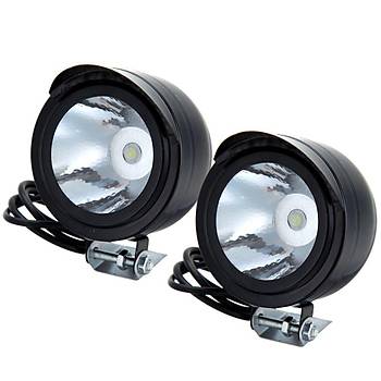3W Universal Motosiklet 12-80V Su geirmez Spot