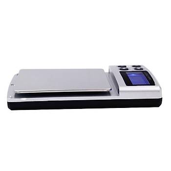 Hassas Terazi 200g/0.01g Açılır Kapak LCD Dijital Işıklı Ekran