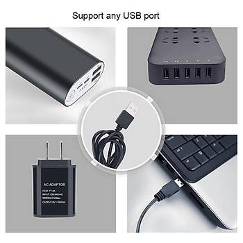 Tam Spektrum LED Işık Bitki Büyütme 5V USB 40W Zaman ve Renk Ayarı 