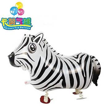 Folyo Balon Zebra Parti Ssleme DoumgnOyuncak