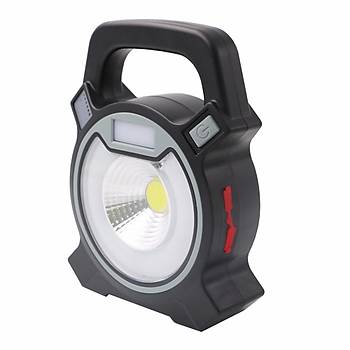 30W COB LED Taşınabilir Spot Fener Şarj Edilebilir Işıldak.