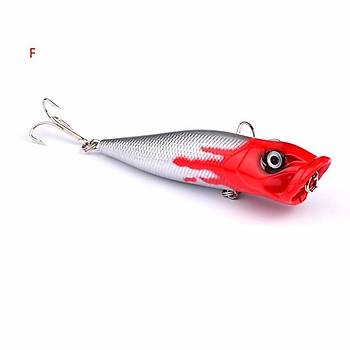 PROFISHER 6 lı Set Sert Yapay Sahte Open Mouth Balık Yem 8,89cm