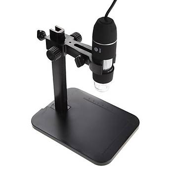 1000X 2MP USB Dijital Mikroskop  8 LED Asansör Standı
