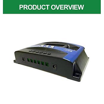 MPPT 100A Solar arj Reglatr 12-24V LCD Ekran arj Kontrolr
