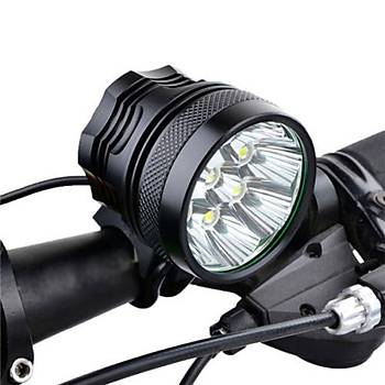 28000LM 11 Adet XM-L T6 LED Bisiklet, Motor Işık Su Geçirmez Atom Fener 