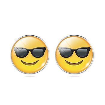 EMOJ Kpe Kabartma Cam Kaplamal akn Emoji