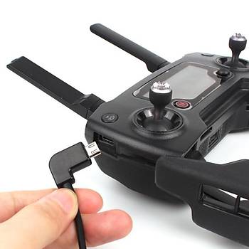 DJI SPARK Kumanda Uzatma Kablosu Mikro Telefon Tablet 