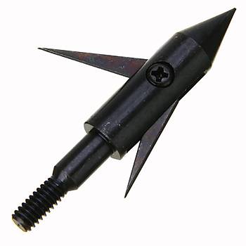 Balıkçılık Avcılık Ok Ucu Çift Dikenli Çelik 4.6cm Uzunluk 