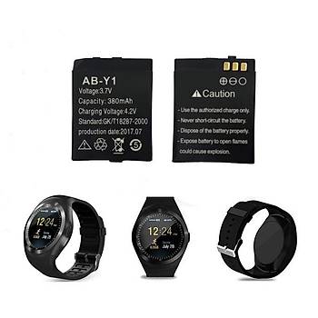 LQ-Y1 Akýllý Saat Pili 380mAh Y1 Model Smart Watch Battery