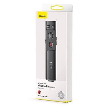 Baseus Presenter 100mt Sunum Kumandası Kablosuz Lazer İşaretçi 
