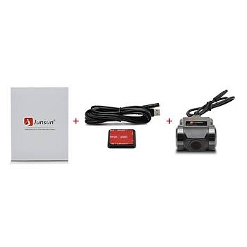 Ara DVR ADAS FULL HD Kamera Dijital Video Kaydedici Dash Cam ADAS Junsun S500 