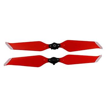 DJI Mavic 2 Pro Pervane 8743F Dk Grlt Pervane Krmz 1 ift