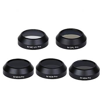 DJI Mavic Alpen White Gimbal Lens Filtre Set ND4-ND8-ND16-UV-CPL/HD 