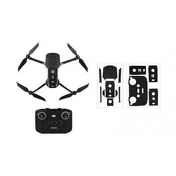 DJI Mavic Air 2 PVC Etiket Koruyucu Film Gvde Kol Kumanda Pil
