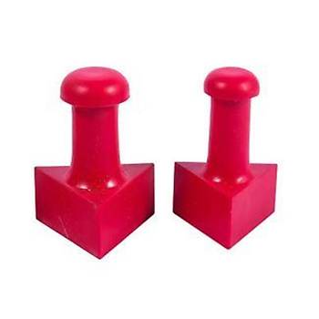 M�h�r Kau�uk Ala��m K�rm�z� Ka�e ��gen 30x30mm