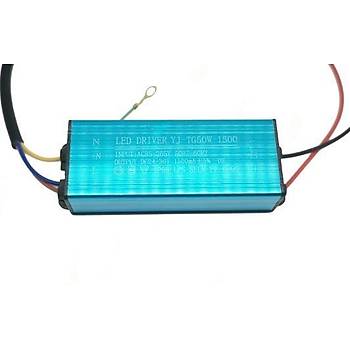 LED Sürücü Trafo Güç Kaynağı 50 AC85 265V DC 24-36V IP65