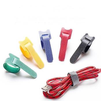 T Tipi Naylon Kablo Ba�lar� 2*6 Renk 1,2cm*20cm Cat Head
