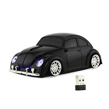 Optik Mouse 2.4GHz Ergonomik Kablosuz Vosvos Araba �eklinde  
