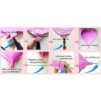Folyo Balon Harf Mavi Renk 40cm Parti Doğumgünü