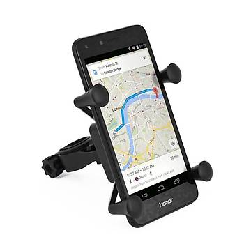Motorsiklet Bisiklet Telefon GPS Tutucu 360 Derece Dönen X-Kavrama Kelepçe