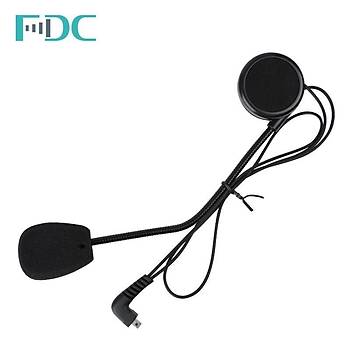 FreedConn BT İnterkom İçin Mikrofon/Kulaklık Kask Montaj Set MH02