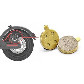 M365 Pro Elektrikli Scooter İçin Metal Fren Balata Plakası 2 Adet