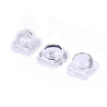 5050 SMD LED İçin 140° Geniş Açılı Lens PMMA 50 Adet 7.6 mm x 7.6 mm