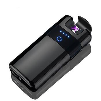 Çift Ark Plazma Çakmak Dokunmatik Sensörlü Elektronik USB Þarjlý