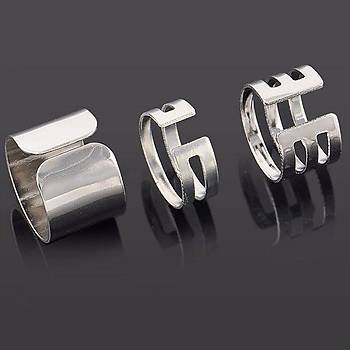 Charm Gümüş Yüzük Kadınlar Için Bijoux Kristal Nişan Düğün Takı anel masculino Çift Yüzük