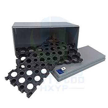 18650 11.1V 12.6V Lityum Pil Kutusu 3 Seri 7 Paralel Blok Akü DIY