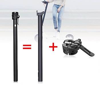 M365 Elektrikli Scooter İçin Katlanır dikey Çubuk Standpipe kutup