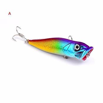 PROFISHER 6 lı Set Sert Yapay Sahte Open Mouth Balık Yem 8,89cm